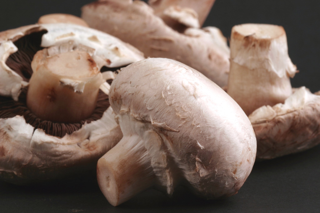 Creamy Mushroom Soup with Chia Seeds